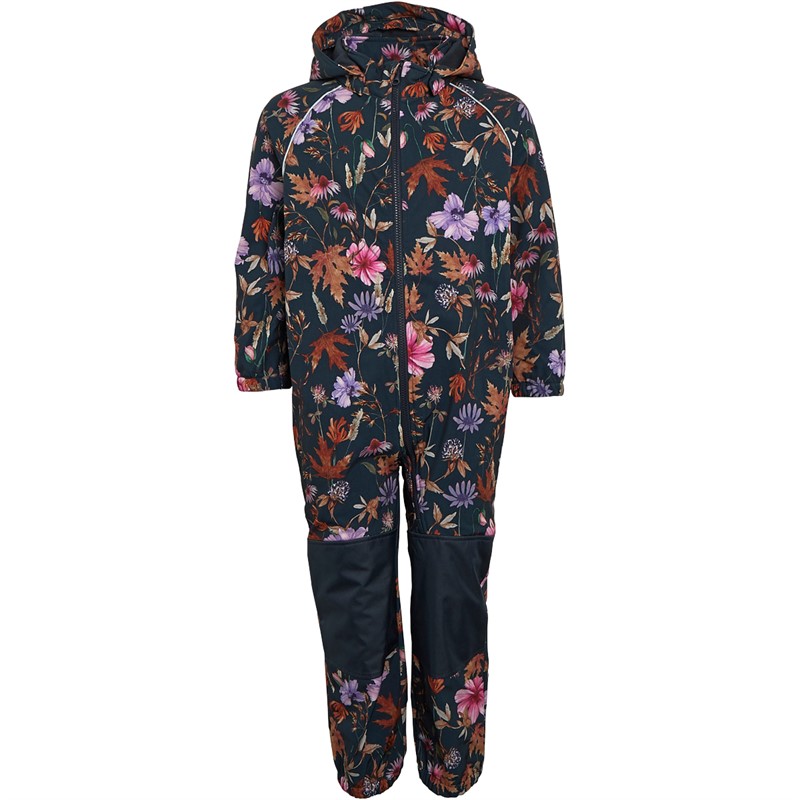 Name It Meisjes Flower Overalls Onesies Meerkleurig