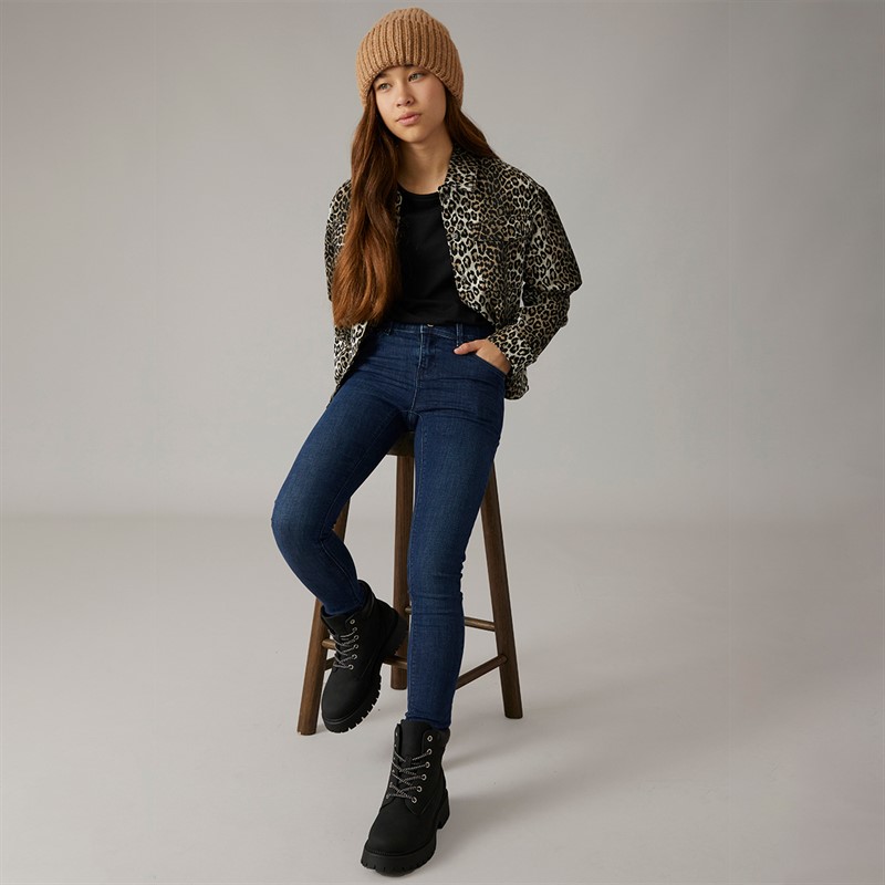 Name It Jeans Mädchen Polly Dnmtasi Mittelblau Denim