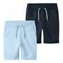 Name It Drenge Vermo To-pak Lange Shorts Chambray Blå