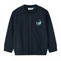 Name It Sweat-Shirt à fermeture éclair Niklaus Bleu saphir Foncé Garçon