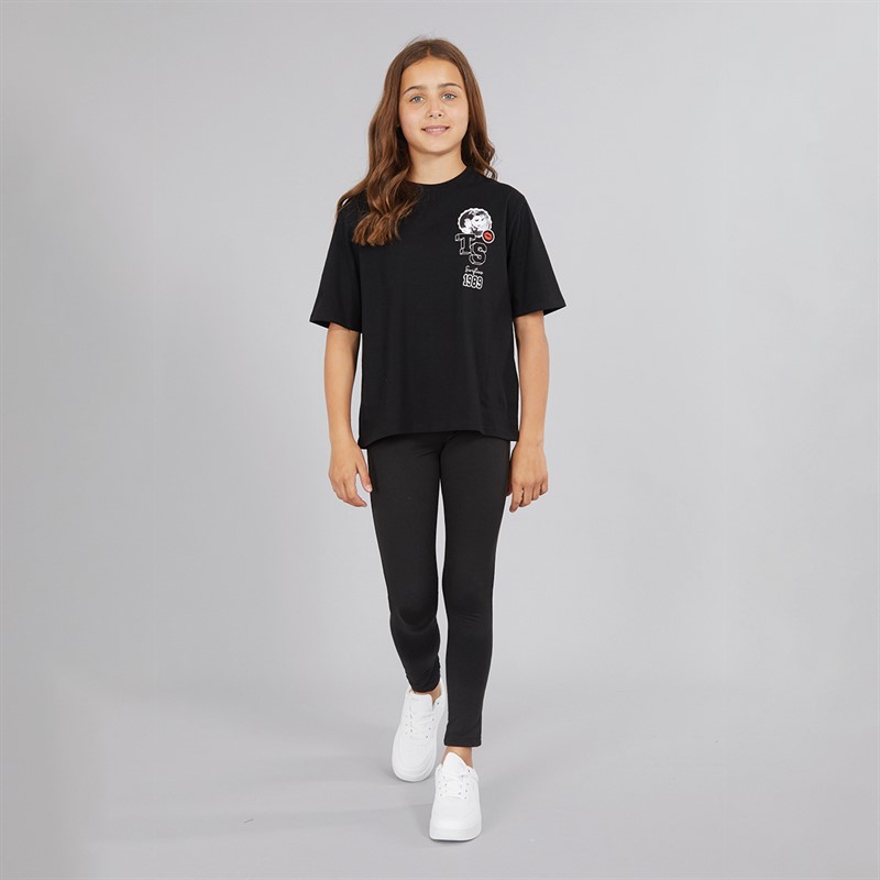 Name It Girls Feyre Taylor Swift T-Shirt Black