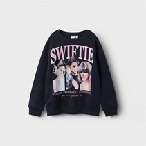 Name It Girls Fera Taylor Swift Sweatshirt Asphalt