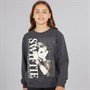 Name It Girls Fesi Taylor Swift Sweatshirt Asphalt
