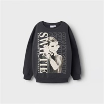 Name It Girls Fesi Taylor Swift Sweatshirt Asphalt