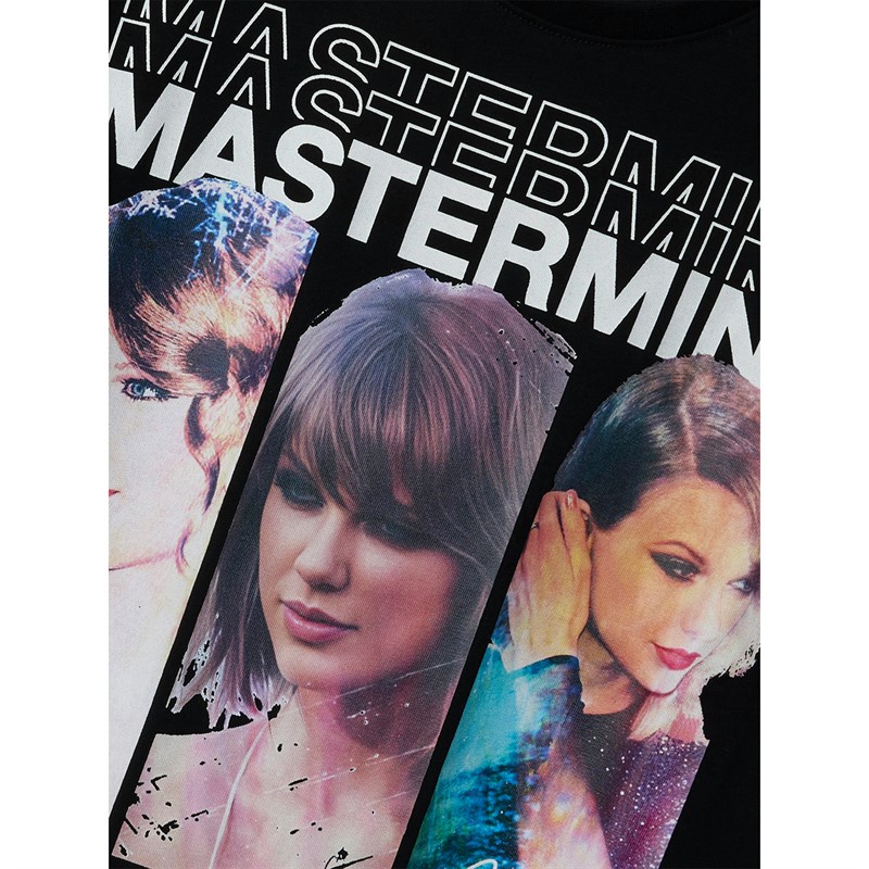 Name It Girls Fidah Taylor Swift T-Shirt Black