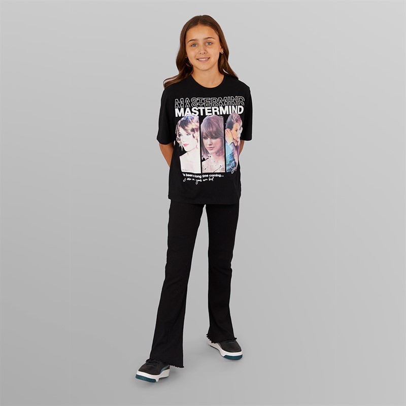 Name It Girls Fidah Taylor Swift T-Shirt Black