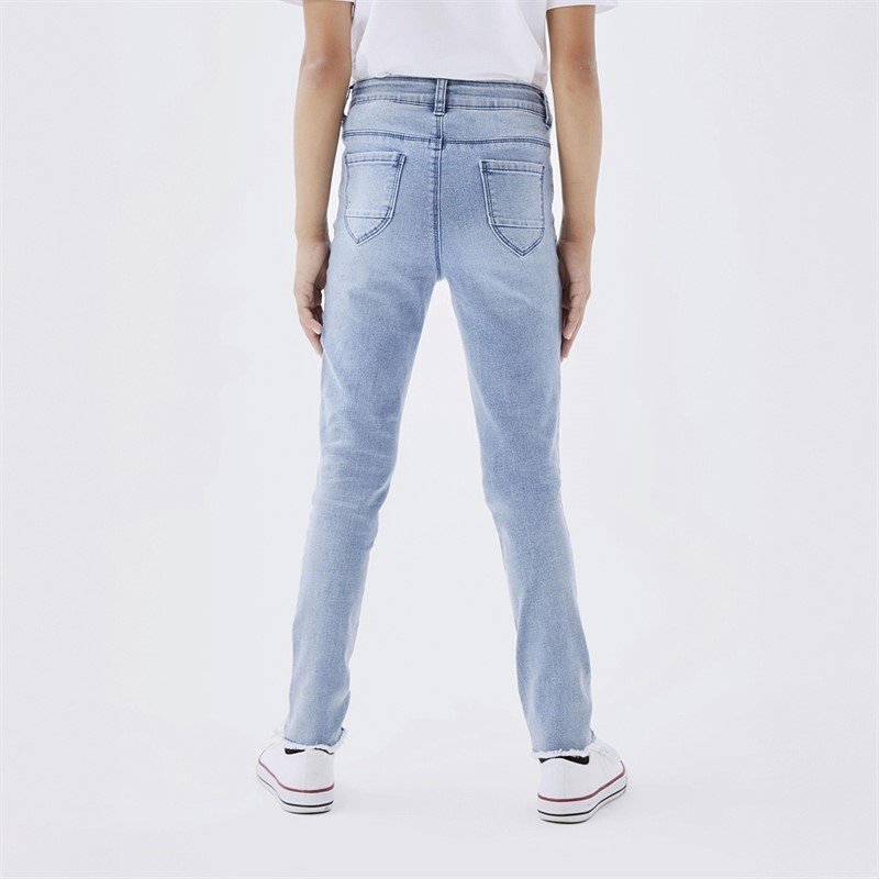 Name It Piger Polly Jeans Medium Blå Denim