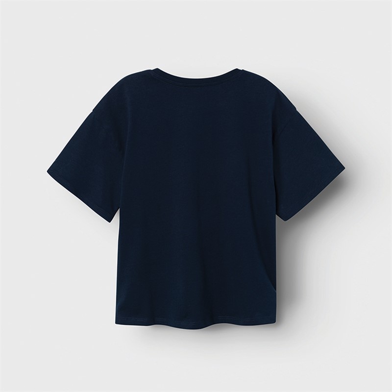 Name It Piger Narina Rolling Stones T-Shirt Mørk Safir