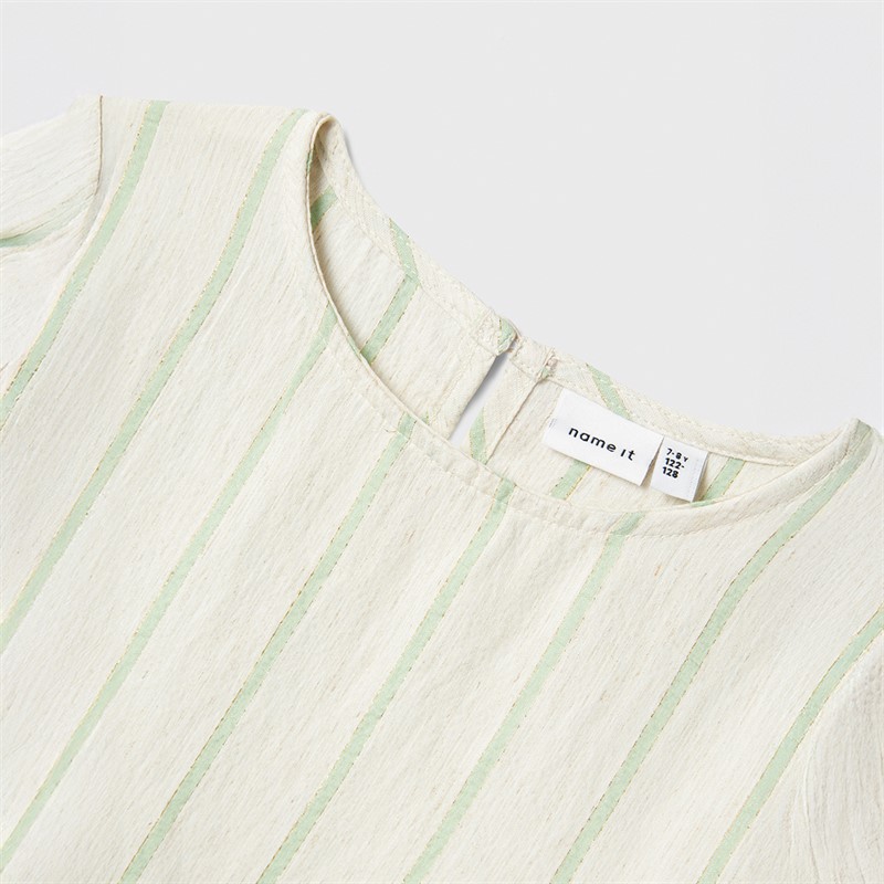 Name It Girls Fizteks Top Arcadian Green
