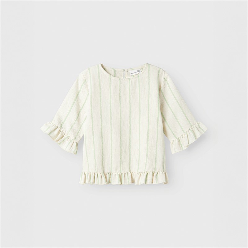 Name It Girls Fizteks Top Arcadian Green