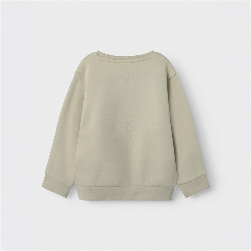 Name It Drenge Drian Sweatshirt Silver Lining