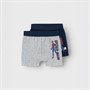 Name It Boys Noz Spiderman Two Pack Boxers Dark Sapphire
