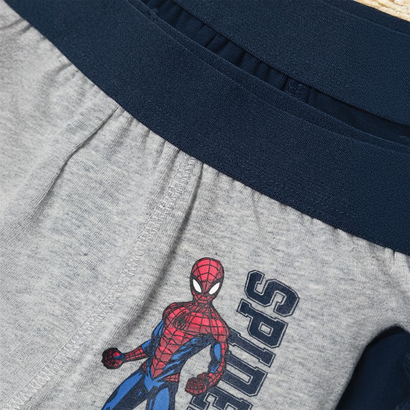 Name It Boys Noz Spiderman Two Pack Boxers Dark Sapphire