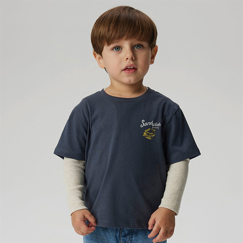 Name It Drenge Dartin T-Shirt Ombre Blå
