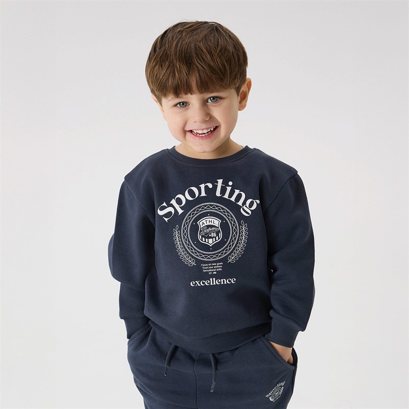 Name It Drenge Drian Sweatshirt Ombre Blå
