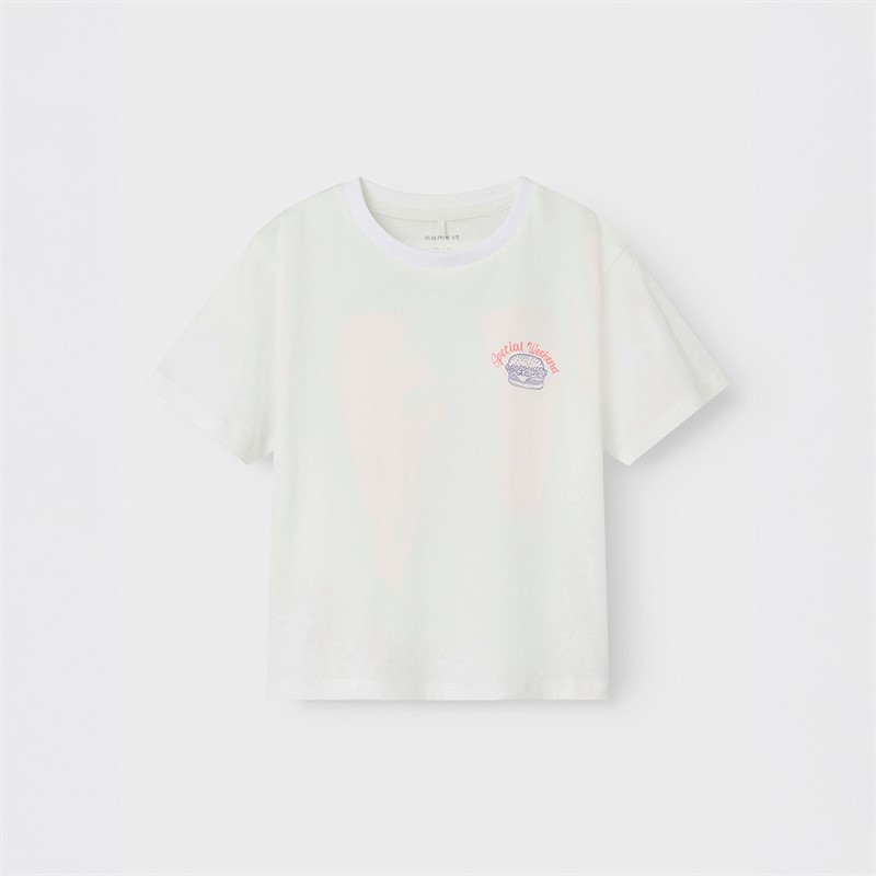 Name It Drenge Dartin T-Shirt Lys Hvid