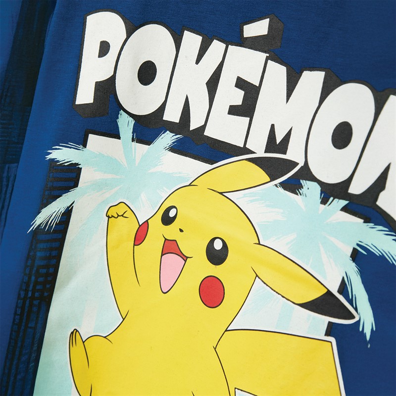 Name It Boys Mahe Pokemon Boxy T-Shirt Limoges
