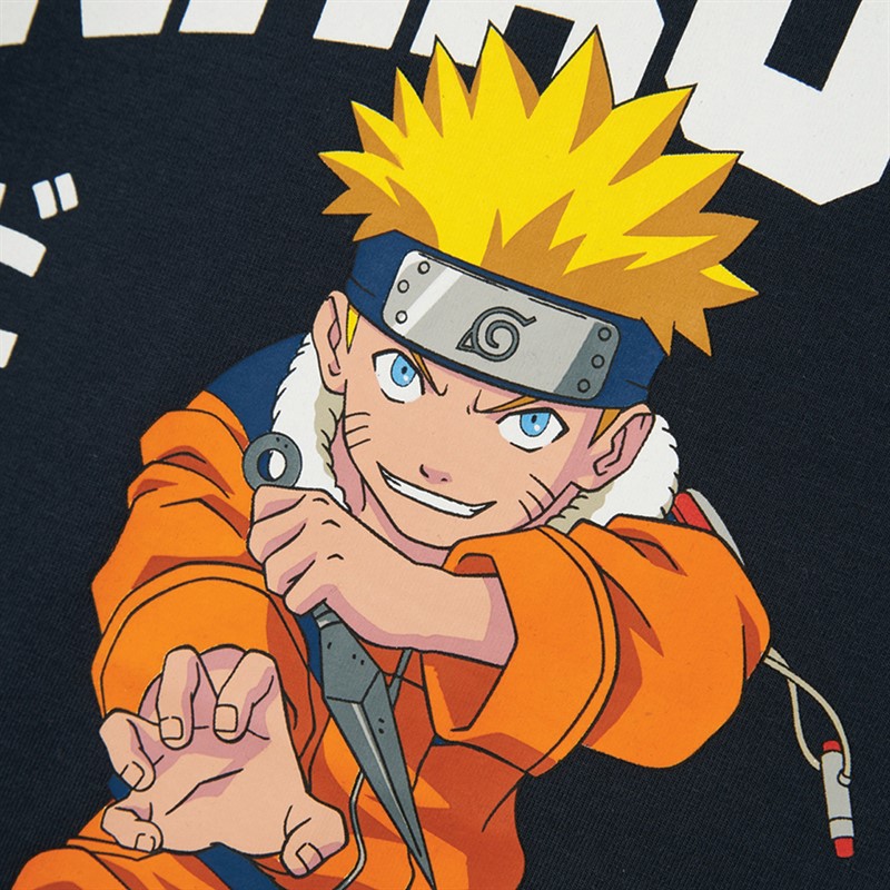 Name It Drenge Macar Naruto T-Shirt Mørk Safir