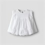 Name It Piger Fitora Kortærmet Skjorte Bright White