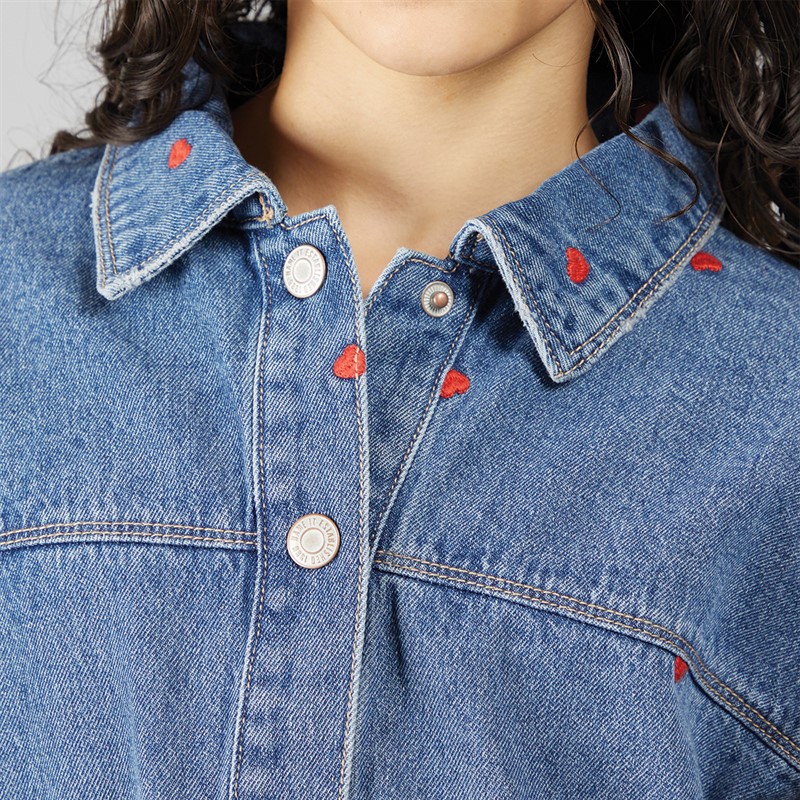 Name It Piger Mandy Denim Jakke Medium Blå