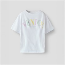 Name It Meisjes Fie T-Shirt Helder Wit - Venice