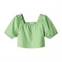 Name It Piger Fabow Cropped Top Arcadian Grøn