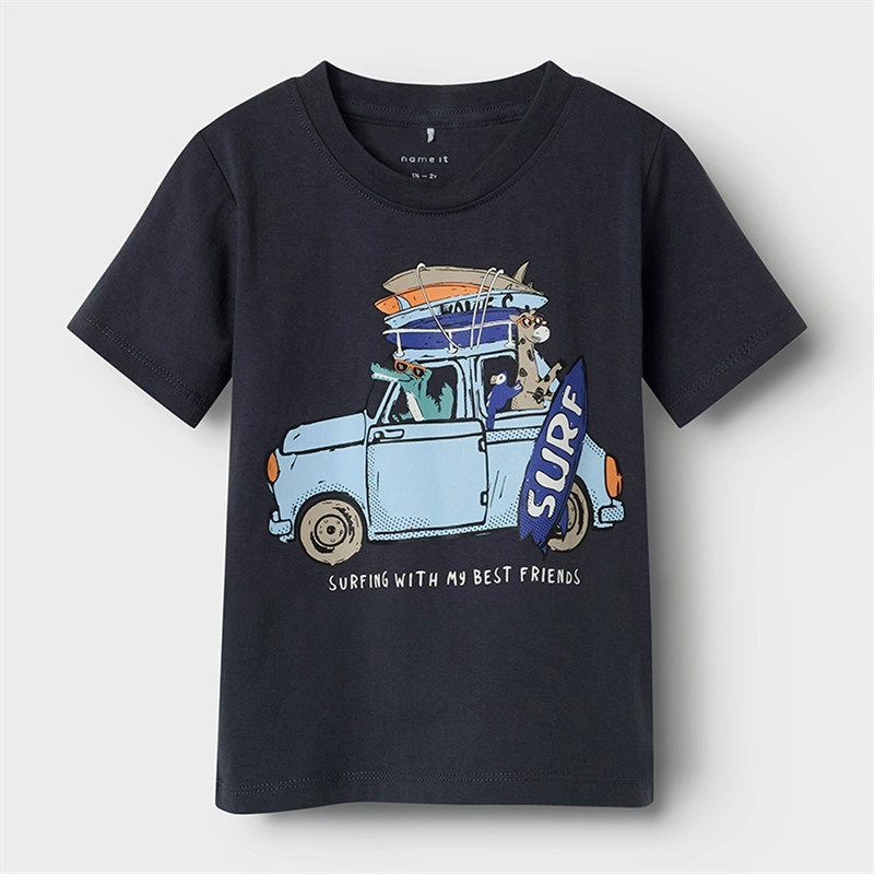 Name It Junge Freddis T Shirt Indien Tinte