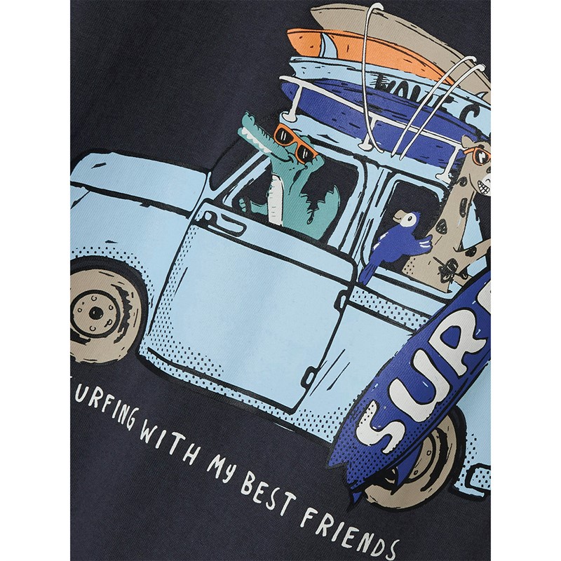 Name It Junge Freddis T Shirt Indien Tinte