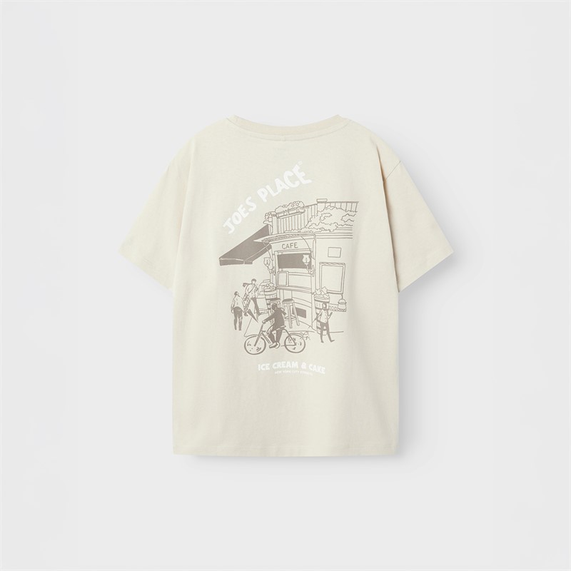 Name It Junge Saldur T Shirt Brown Rice