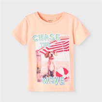 Name It Jongens Feodor T-Shirt Peach Nectar