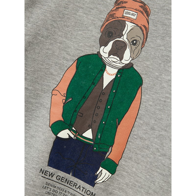 Name It Sweatshirt Salko Garçon Gris Chiné