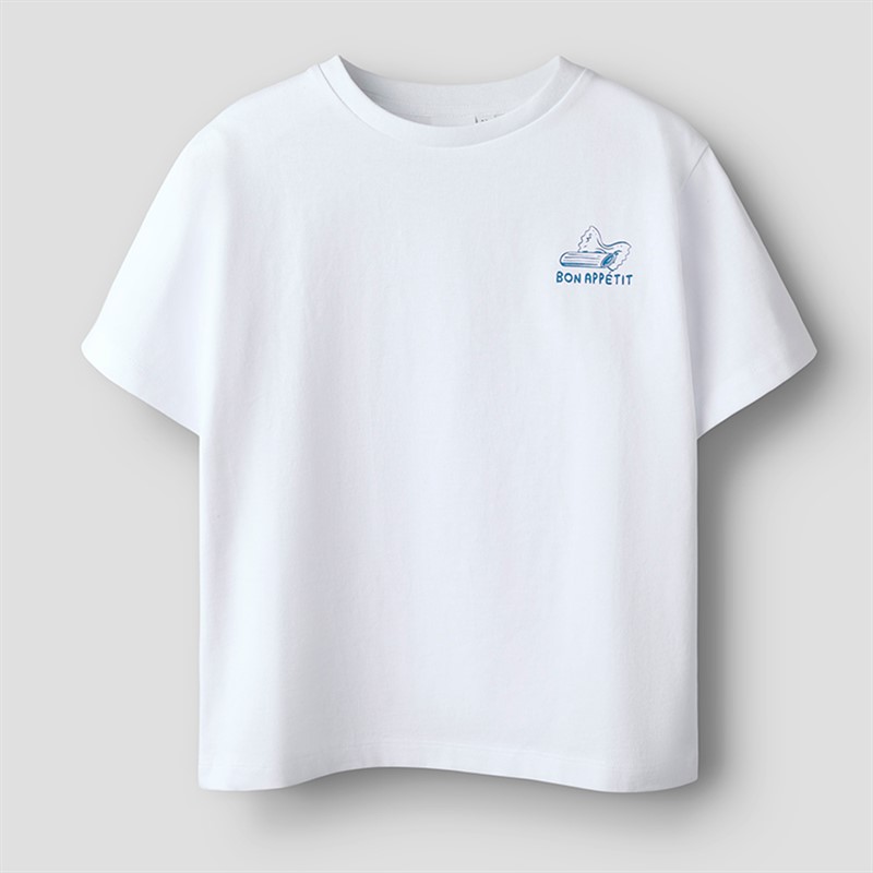 Name It Junge Frederik T Shirt Hellweiß