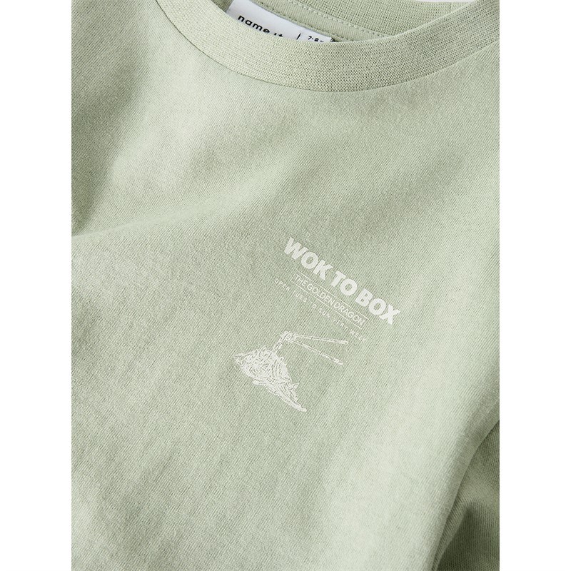 Name It Junge Frederik T-Shirt Desert Sage
