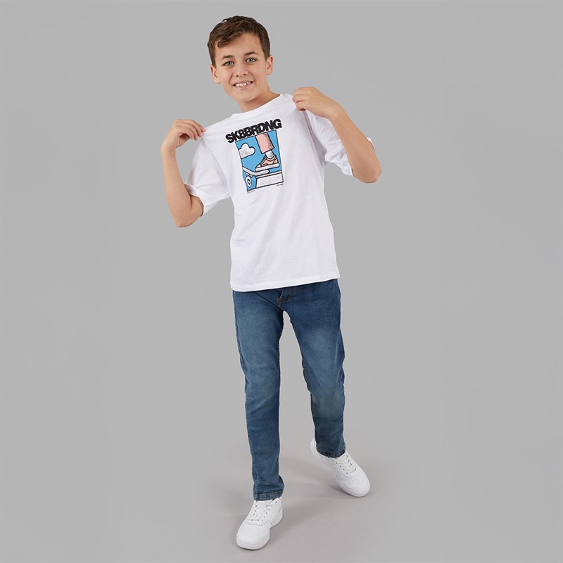 Name It Junge Saldur T Shirt Weiß