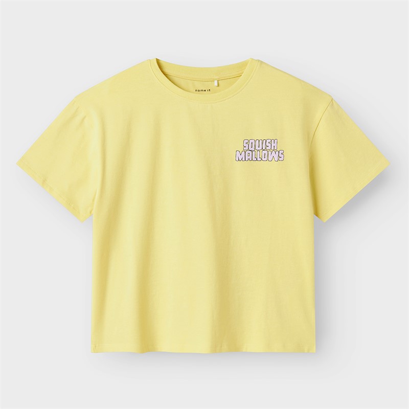 Name It Mädchen Muba Squishmallows T-Shirt Chardonnay