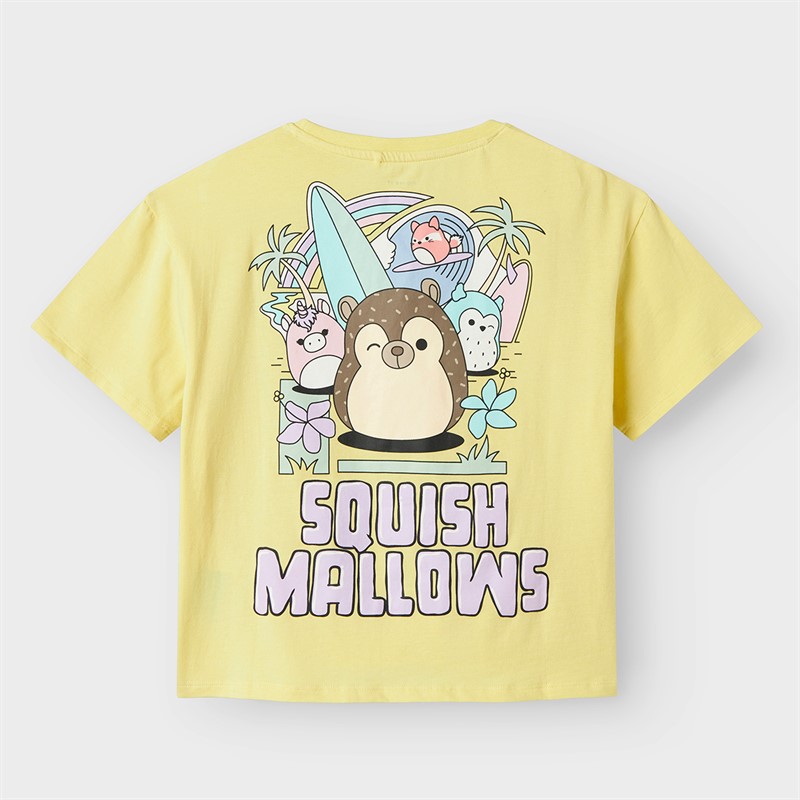 Name It Mädchen Muba Squishmallows T-Shirt Chardonnay