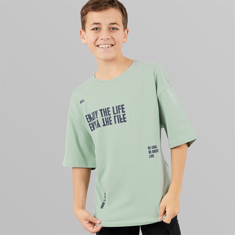 Name It Junge Victor T Shirt Jadeite