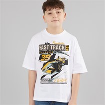 Name It Jongens Victor T-shirt Bright White