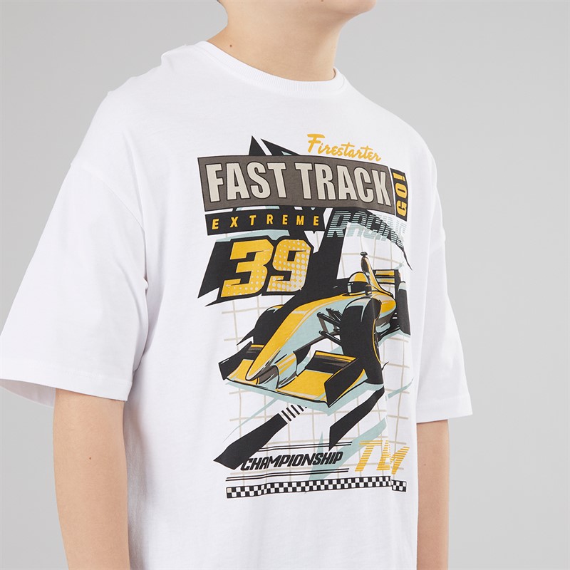 Name It Junge Victor T Shirt Bright White