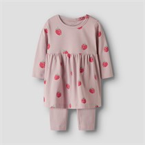 Name It Girls Vandora Dress And Leggings Set Burnished Lilac