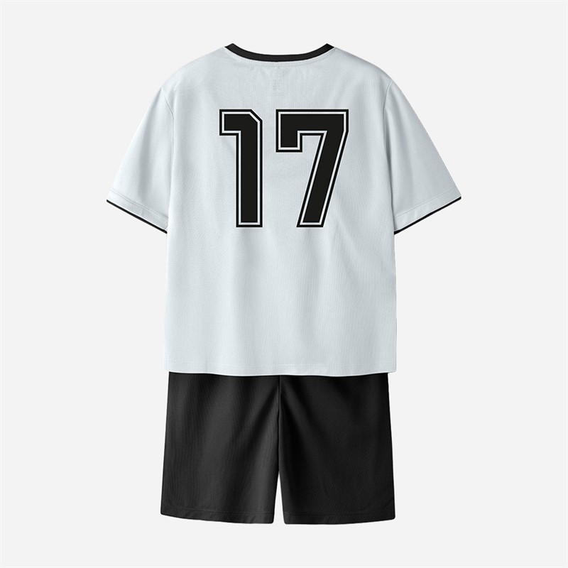 Name It Kinderen Duitsland Team Shorts Set Bright wit Germany