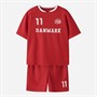 Name It Dresy z krótkim rękawem Danmark dla dzieci kolor True Red Denmark
