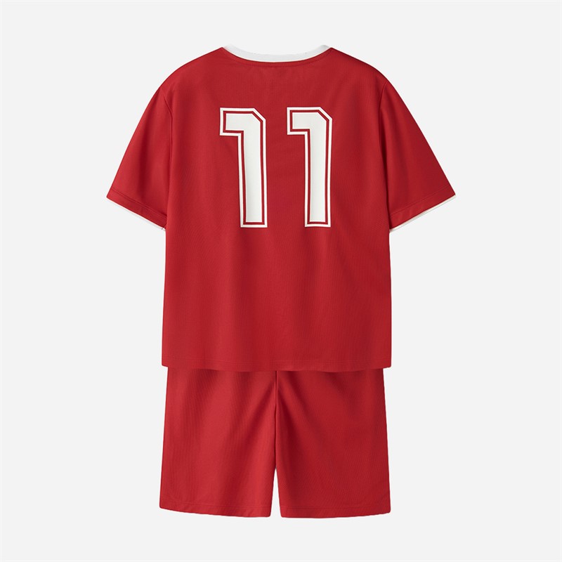 Name It Dresy z krótkim rękawem Danmark dla dzieci kolor True Red Denmark