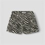 Name It Girls Rose Shorts Cement Zebra