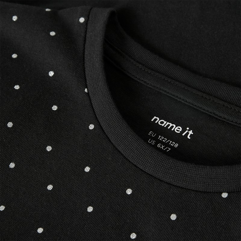 Name It Girls Ruaja T-Shirt Black