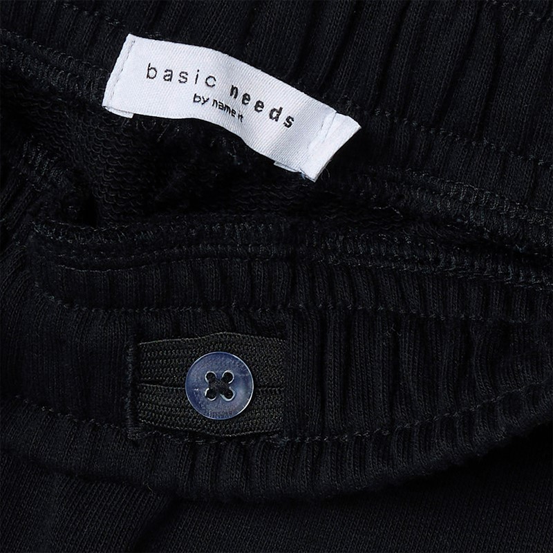 Name It Girls Mille Straight Leg Joggers Black