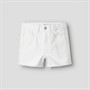 Name It Girls Rose Mom Shorts Lucent White