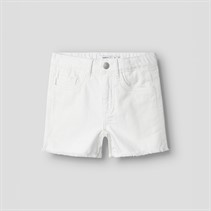 Name It Girls Rose Mom Shorts Lucent White