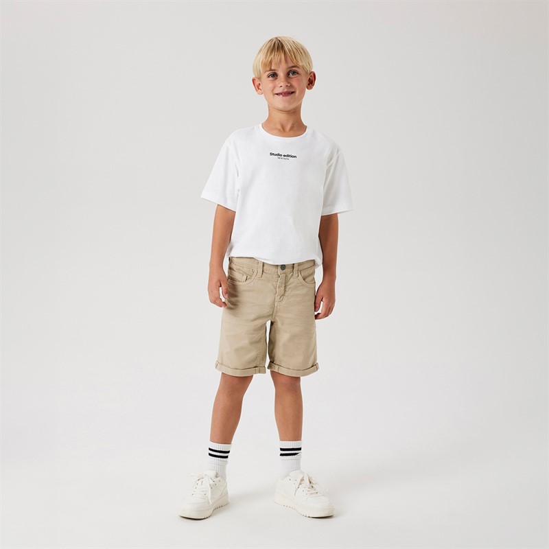 Name It Shorts Silas Garçon Island Fossil