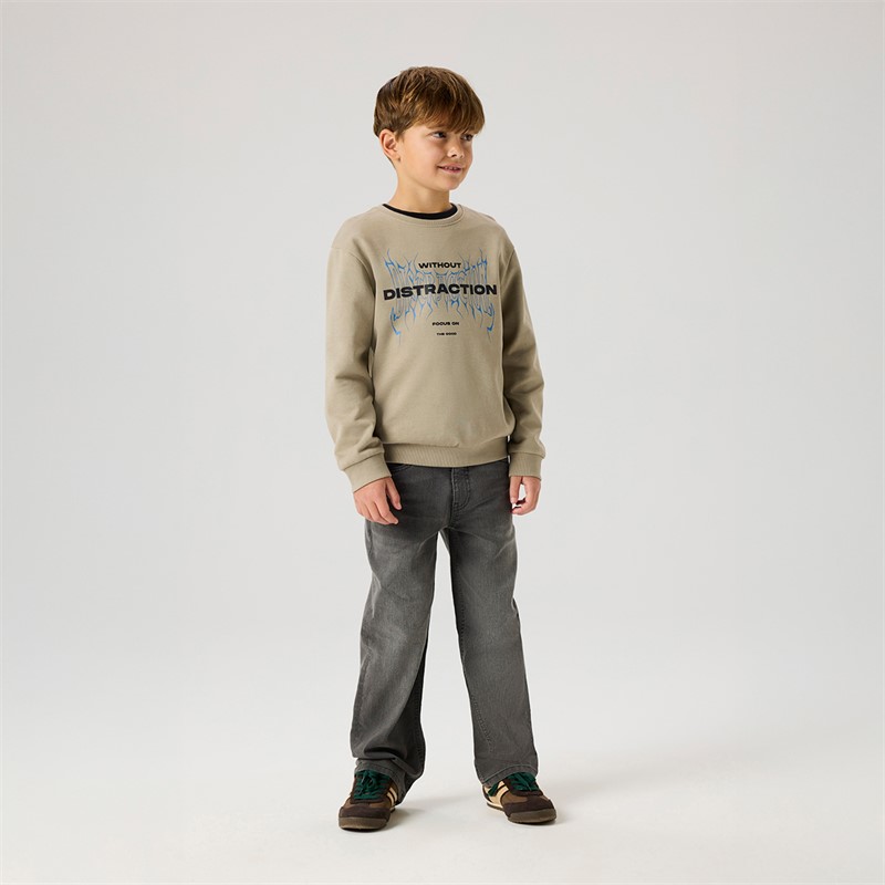 Name It Drenge Byron Sweatshirt Vintage Khaki